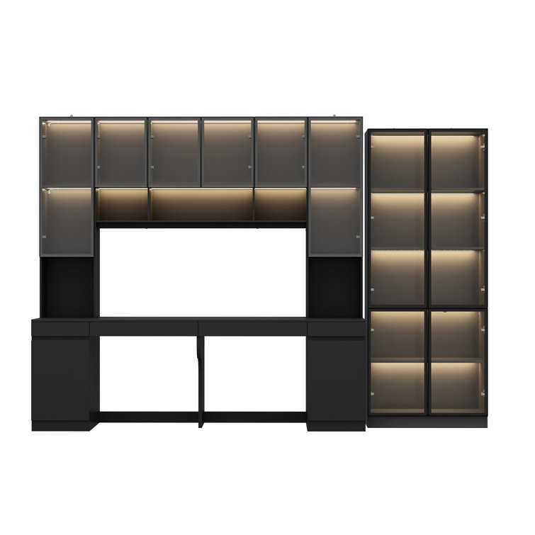 JIMBBOOM 2 Computer Desk Office Set & Reviews | Wayfair JIMBBOOM 2 Computer Desk Office Set & Reviews | Wayfair